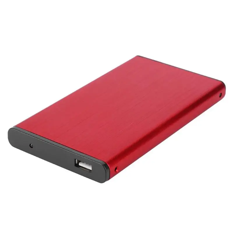 2,5 дюймов USB2.0 IDE/SATA HDD жесткий диск Внешний Жесткий Чехол w/светодиодный свет 480 Мбит/с Портативный USB2.0 IDE/SATA адаптар для жестких дисков