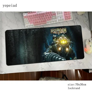 

bioshock mousepad 700x300MM gaming mouse pad big gamer mat best seller game computer desk padmouse keyboard large play mats