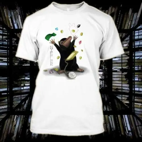 С фантастическими животными Niffler белые мужские s футболки хлопок размер Cotton мужчины женщины унисекс модная футболка Бесплатная доставка