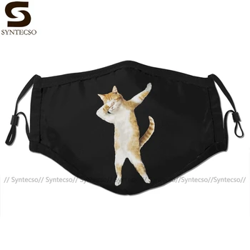 

Mermaid Skeleton Mouth Face Mask Dabbing Cat Kitten Funny Dab Facial Mask Fashion Funny with 2 Filters for Adult
