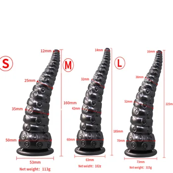 Anal Sex Toys Octopus Dildo For Anal Tentacle Animal Dildo Dick For Woman Man Prostate Massager Butt Vagina Plug Anus Dilator 4