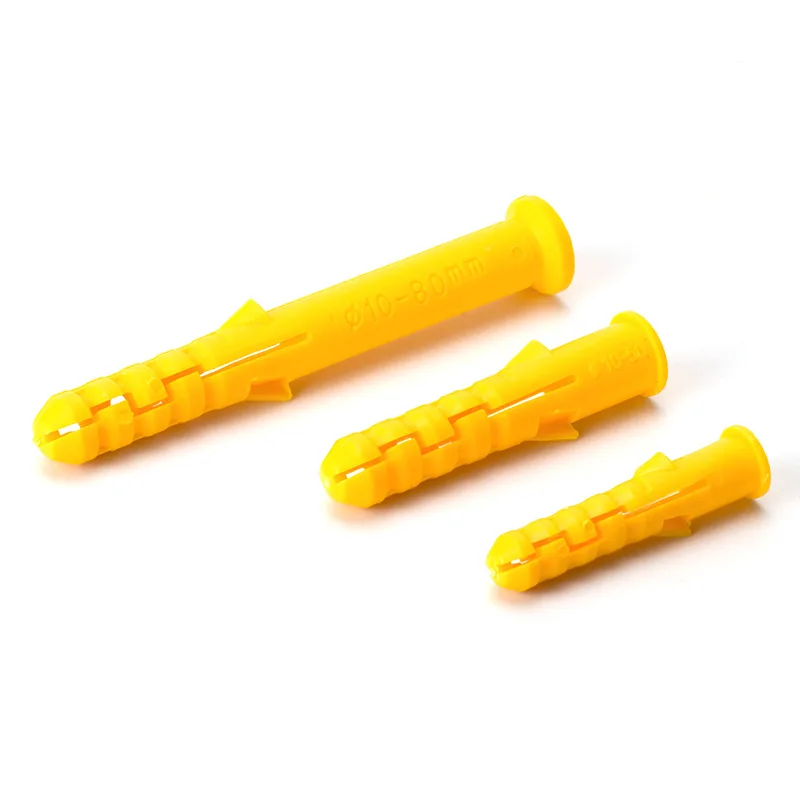 250pcs of Drywall Expansions Plastic Anchor M6 Plastic Wall Anchors