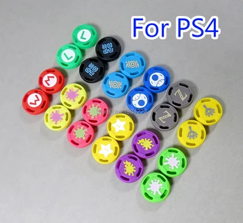 

40pcs/lot Silicone Analog Thumb Grips Caps for PS4 PS3 PS2 XBOX360 Controller Sticks Cap Skin Sticks Cap