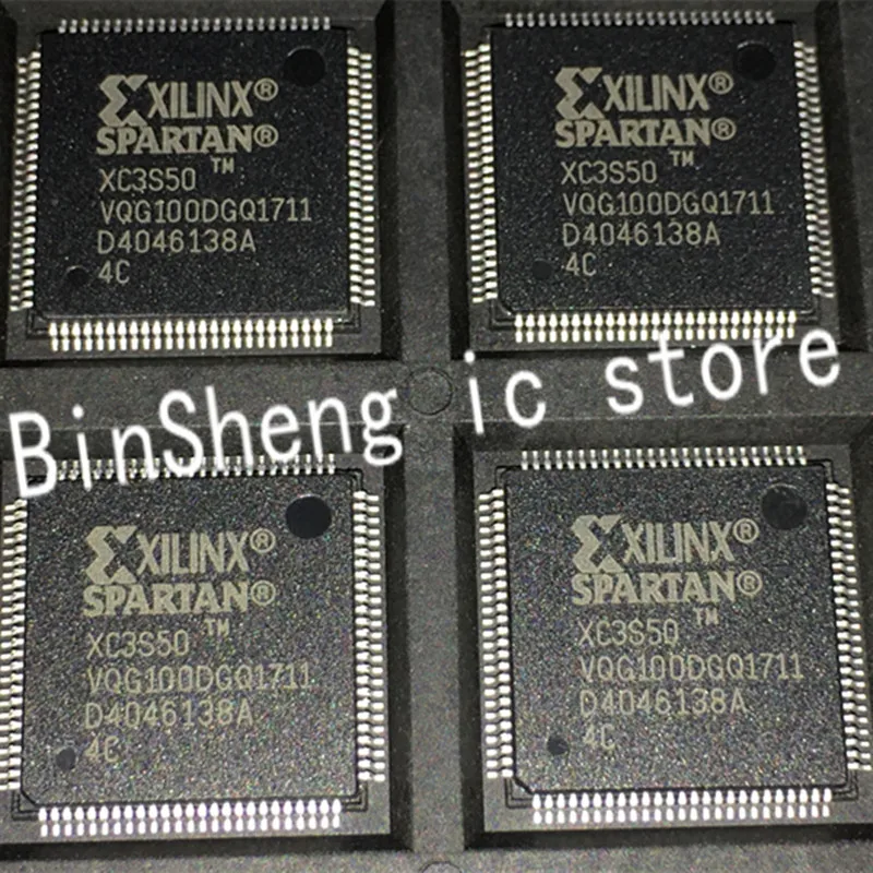

XC3S50-4VQG100C XC3S50-4TQG144C XC3S50-4PQG208C