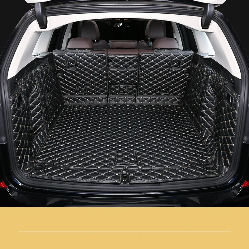 Special 3D No Odor Waterproof Boot Carpets for 2018 2021 Year BMW X3