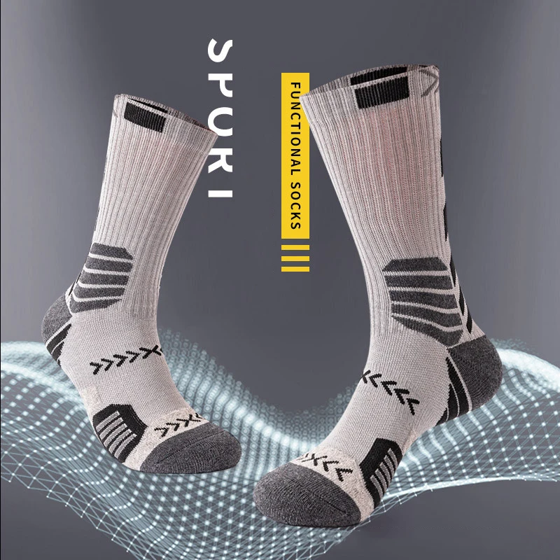 New Men Elite Sports Socks High Quality Thick Basketball Socks Cycling Women Cotton Towel Bottom Outdoor Sports Fashion Socks