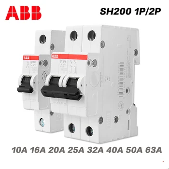 

ABB Electric SH200 All Series MCB miniature circuit breaker Circuit breaker Air switch 1P 2P C 10A 16A 20A 25A 32A 40A 50A 63A