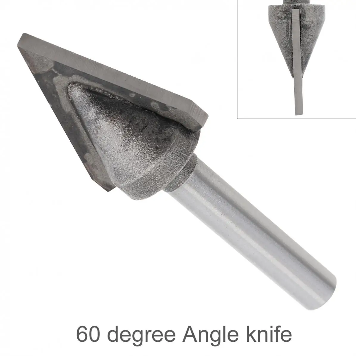 1/4 &quotV Groove Bit 60 Degree Tungsten стальной роутер фрезерный станок резьба инструмент для