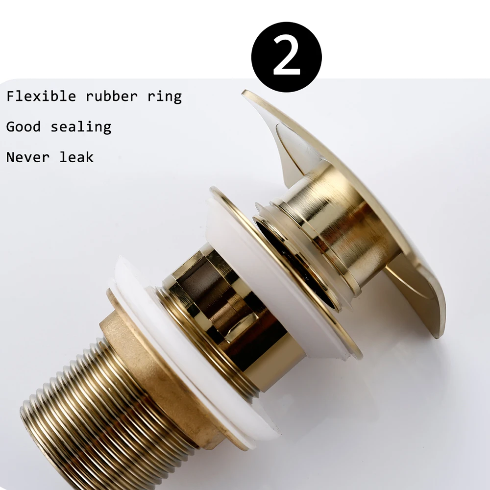 Brass Basin Sink Pop-Up Drainage Square Antifouling Easy To Clean Kitchen Pipe Bathroom Accessories basin sink drain basin drain stopper bathroom sink stopper bathroom sink plug washbasin drain plug
