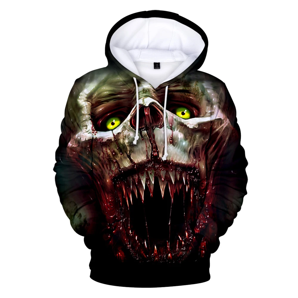 Horror Halloween 3D Print Hoodies Sweatshirts Men/Women Casual Fashion Hooded 2019 HOT NEW Sale Clothes Pullovers Tops