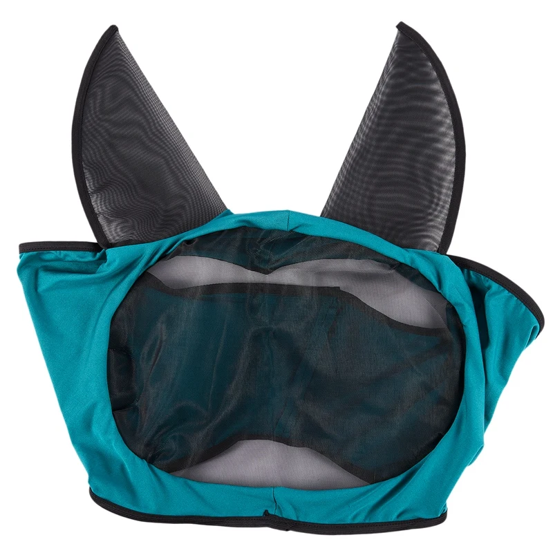 ELOS-Horse Fly Mask, покрытие для ушей, защита для всего лица, сетка, товары для домашних животных, защита от ультрафиолета, защита для лошадей, дышащая, противомоскитная маска