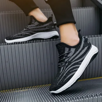 

Men's Sneakers Walking Running Mesh Shoes Breathable Anti-slip Sneakers Spring Autumn Casual Shoes Men Breathable Shoes