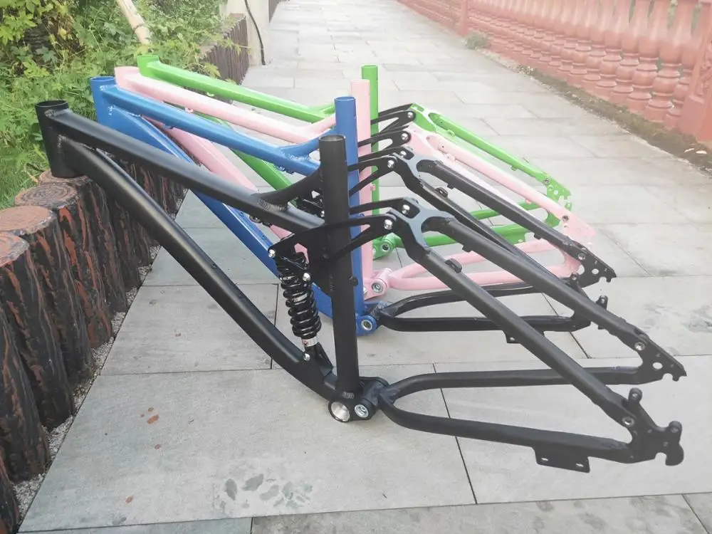 Excellent Sot-tail frames  190mm travel  bicycle  frame  27.5X17 mountain  bike frame   27.5X1.75-2.1 1