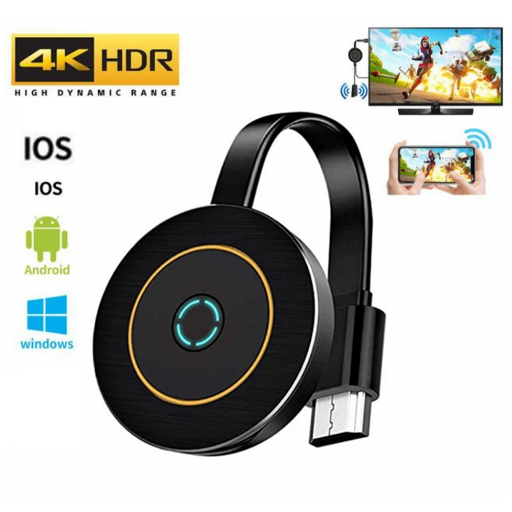 Адаптер для беспроводного дисплея 4K HD 2 4G беспроводной адаптер HDMI-совместимый