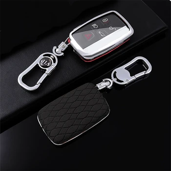

Faux Fur car key case for Land Rover RANGE ROVER SPORT freelander 2 DISCOVERY 4 5 Evoque XE XJ XJL XF key smart holder cover