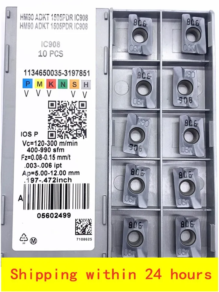 イスカル　ヘリミルチップ　ADKT　1505PDR/L-HM　　IC928　ADKT 1505PDR-HM　10個（6210503） ADKT1505PDR-HM IC328 ヘリミルチップ ADKT-PDR-HM イスカル コーナー