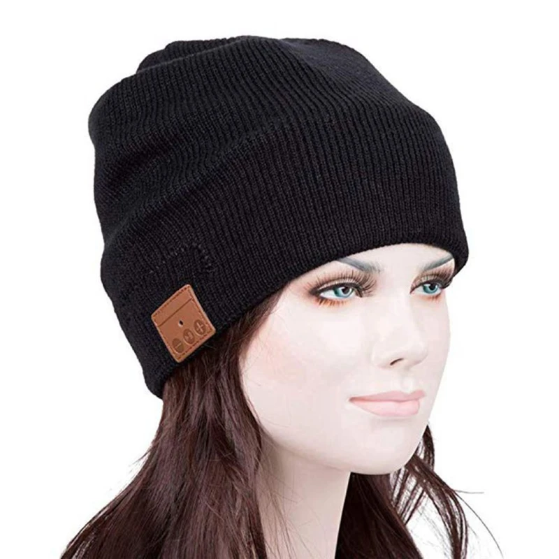 Bluetooth Earphone Music Hat Winter Wireless Headphone Cap With Mic Sport Hat For Huawei Xiaomi iPhone Sumsung Gaming Headset
