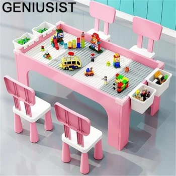 

Infantil Kindertisch Children Play Tavolino Bambini for Stolik Dla Dzieci Chair and Game Kinder Study Bureau Enfant Kids Table