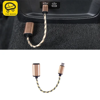 

CarMango For BMW 3 Series G20 2020 Car Styling TYPE-C Socket Splitter Charger Power Plug Outlet Adapter Interior Accessories