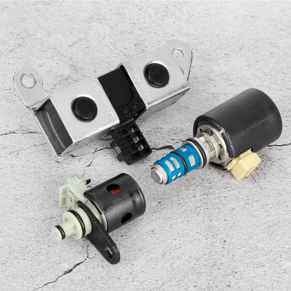 Комплект соленоида переключения комплект 4R70W 4R75W для Ford F150 2005 2006 2007 2008 электромагнитный клапан комплект соленоида