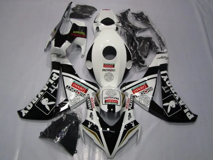 4 подарки ABS литья под давлением Обтекатели подходит для CBR1000RR 08 09 10 11 2008-2011 капот кузова набор на заказ Оранжевый Красный