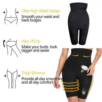 

New Women Shaper Pant High Waist Beauty Slimming Shapewear Control Shape Underbust Fat Slimmers Burning Corset Thigh Slim P U0X6