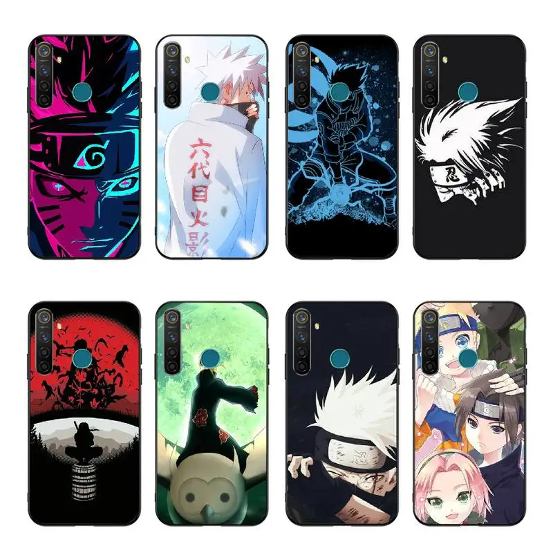 NBDRUICAI Naruto Kakashi черный мягкий чехол для телефона из ТПУ OPPO Realme 5 3 2 Pro F7 F9 F11 F3 RENO Cover |