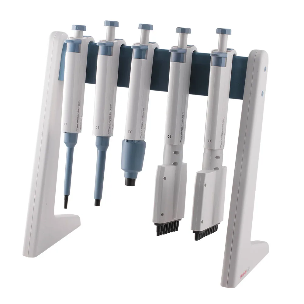 Механический дозатор TopPette одноканальный регулируемый объем Dragon lab Pipettor Pipet 0 5 10ul 2