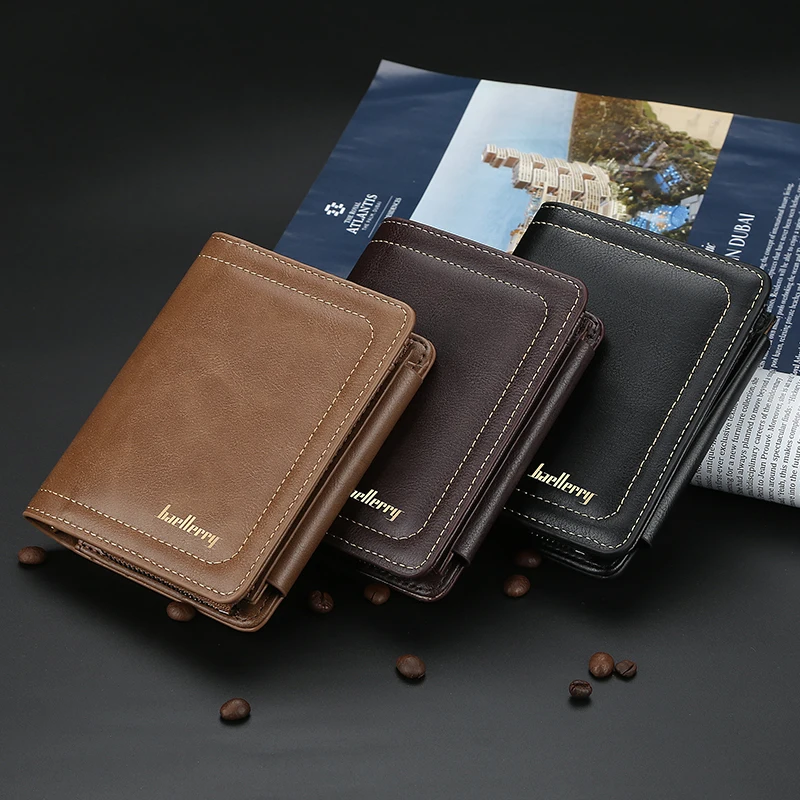 Baellerry мужской короткий кошелёк, Корейская модель положения мульти-карты 30% маленький кошелек на молнии портмоне