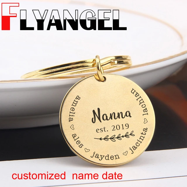 Personalized Name Tag for Phone Custom Your Logo Brand Tag for Bags Key  Chain Teacher Gift Custom Key Ring Backpack Zipper Pulls - AliExpress