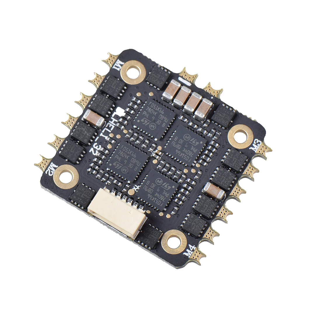 2-4S 25A BL32-25A 4in1 ESC BLHeli 32 бит 32 бит Поддержка Dshot1200/600/300/150 Oneshot125 Multishot режим для гоночного дрона с видом от первого лица