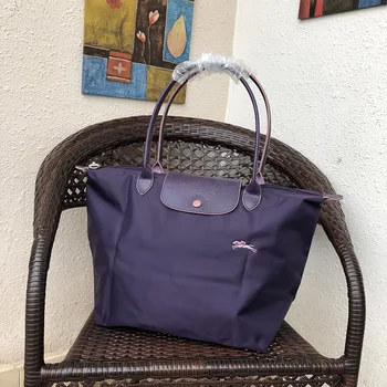

LC70 anniversary single-shouldered hand-held women's bag macaroni long handle large capacity tote dumplings