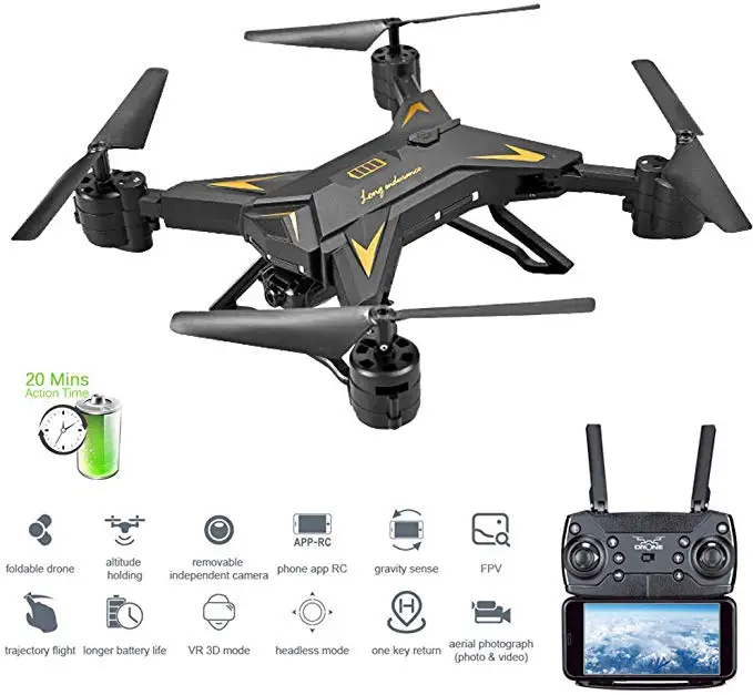 KY601S складной Дрон 4K HD камера wifi HD камера 1080P Дроны с широкоугольным FPV Профессиональный RC Квадрокоптер