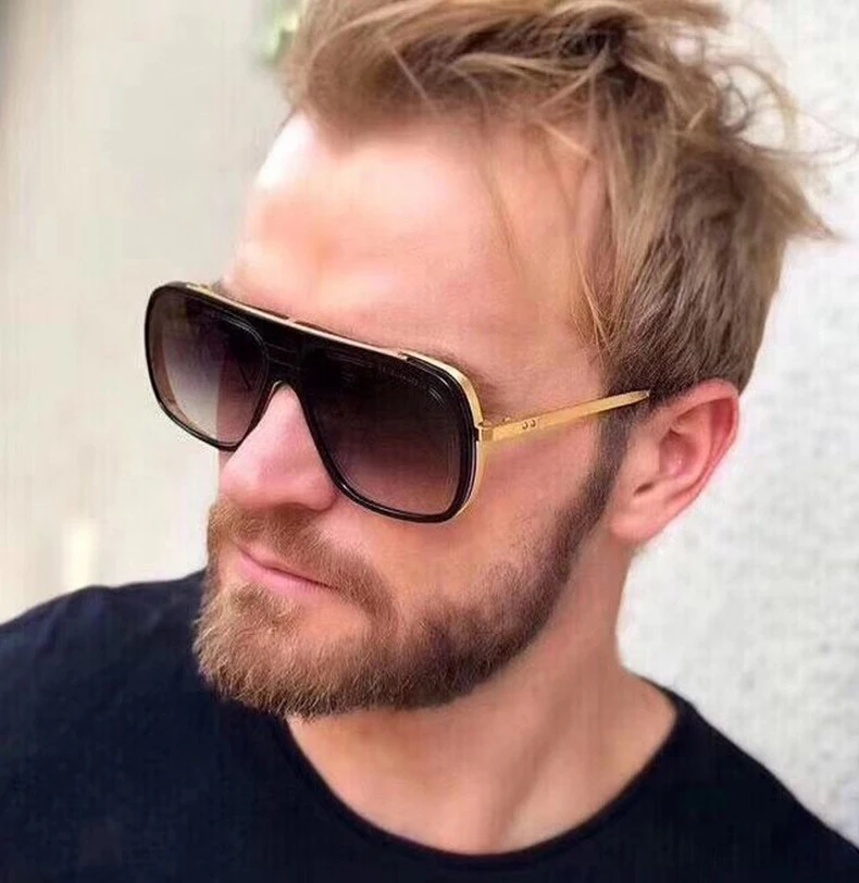 JackJad модные защитные мужские солнцезащитные очки ins Hot винтажные градиентные брендовые дизайнерские солнцезащитные очки Oculos De Sol 2672