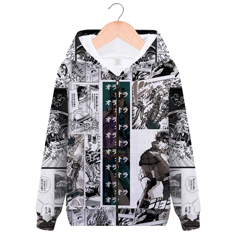 Jojo Bizzare приключенческая Толстовка Killer queen толстовки пуловер толстовка с длинным рукавом толстовки Толстовка Мужская Косплей куртка на молнии топы