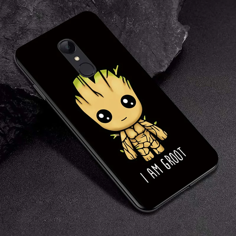 TPUBLK646 Для huawei Honor 6X чехол s Marvel Heroes чехол для телефона Honor 6C 6X 7X 8X 9X Pro Чехол Мягкий Черный ТПУ чехол для huawei Honor 6X - Цвет: TPUBLK646