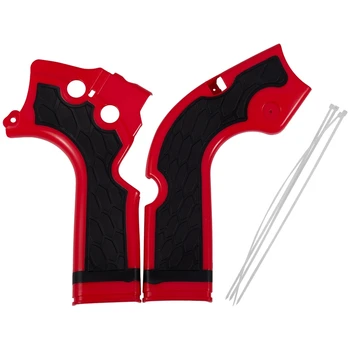 

Motorcycle Dirt Bike X-Grip Frame Guard Protection Cover for Honda CRF250R CRF450R 2013-2016