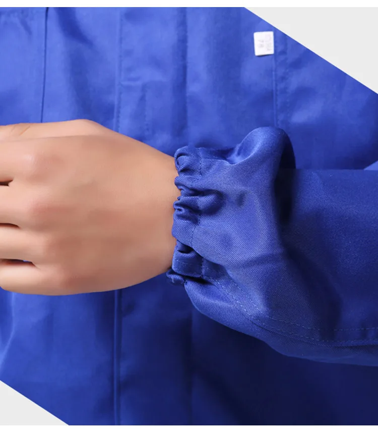 Men Thin Work Overalls Breathable Summer Long Sleeve Coveralls Dust-proof Protective Work clothes WorkerMachine Auto Repair (6)