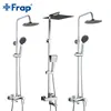 Frap 1 Set Bathroom Rainfall Shower Faucet Set  Single Handle Mixer Tap With Hand Sprayer Wall Mounted Bath Shower Sets F2420 ► Photo 2/6