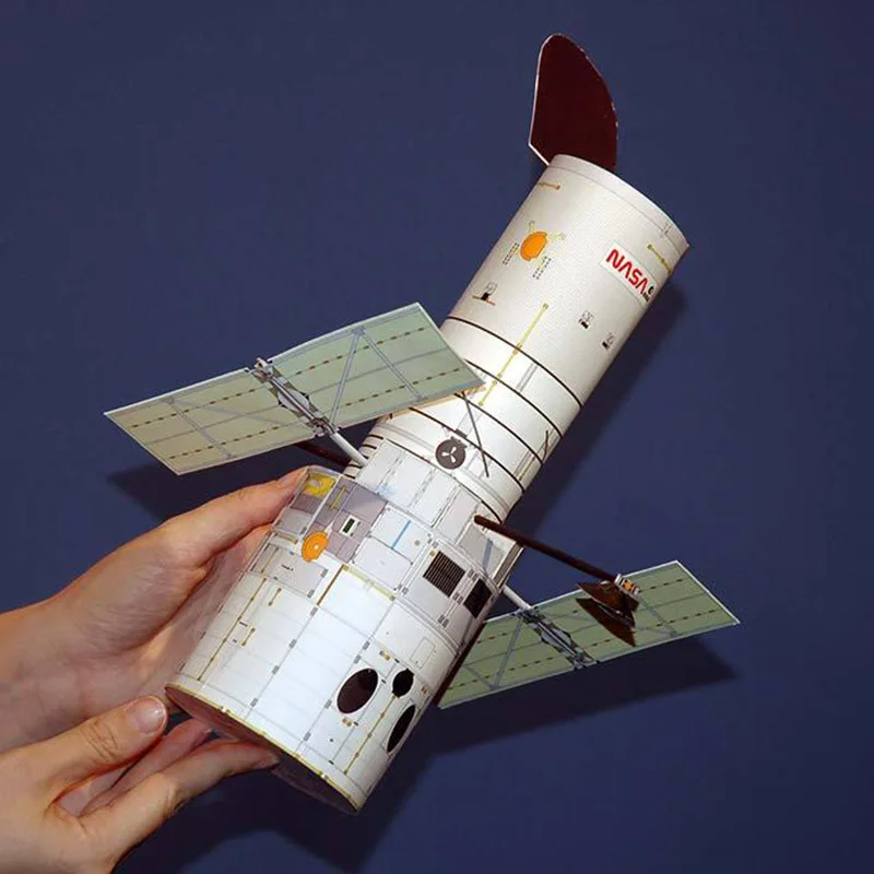 Космический телескоп Hubble 1:48 DIY 3D бумажная карта модель строительные наборы