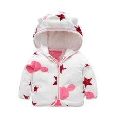 Новинка года, пальто для маленьких мальчиков и девочек, разные цвета, различные пальто модное пальто с ушками и шапкой одежда на молнии