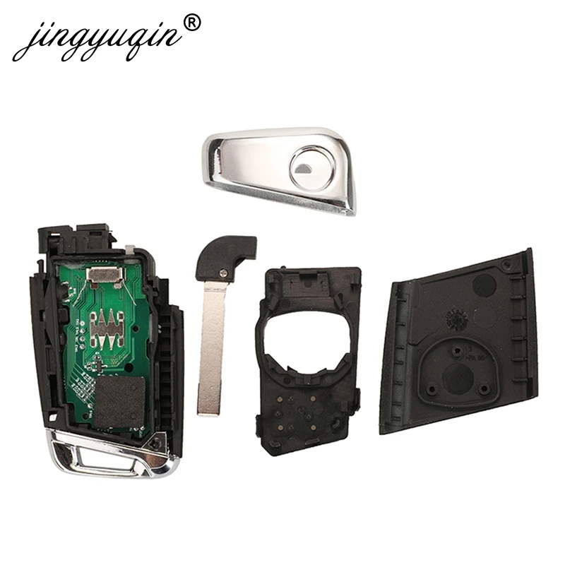 JINGYUQIN 5PCS CAR INTELLIGENT KEYLESS GO SMART REMOTE KEY 315/434MHZ MQB48 FOR VW PASSAT B8 MAGOTAN SUPERB A7 VARIANT 2014-2020
