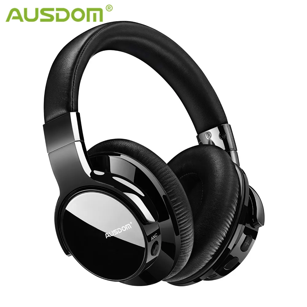 Беспроводные наушники Ausdom ANC8 Bluetooth гарнитура с активным шумоподавлением Hi Fi