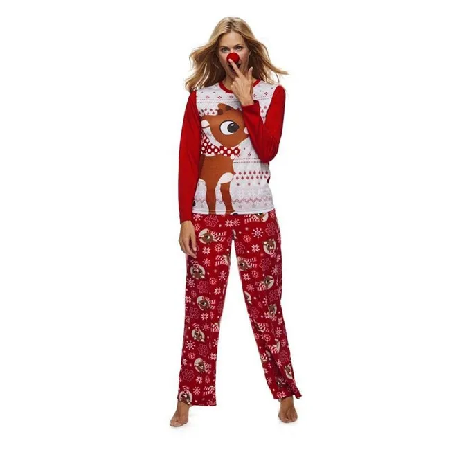 Одинаковые рождественские пижамы для всей семьи; комплекты пижам; детская Рождественская одежда для сна для взрослых; одежда для сна; комплект повседневной одежды для мужчин и женщин