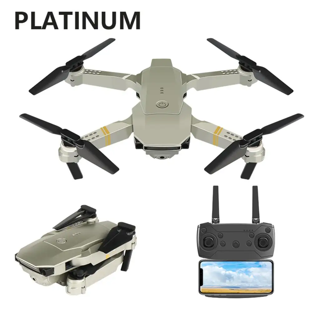 E58 Portable Foldable Drone 720P/1080P/4K HD Wide Angle Aerial Photography Drone Quadrotor RC Drone with Tracking Shooting-0