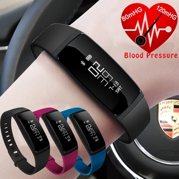 

V07 Smart Wristband Band Heart Rate Monitor Blood Pressure Bracelets APP NAME H BAND Fitness Tracker SmartBand For iOS Android