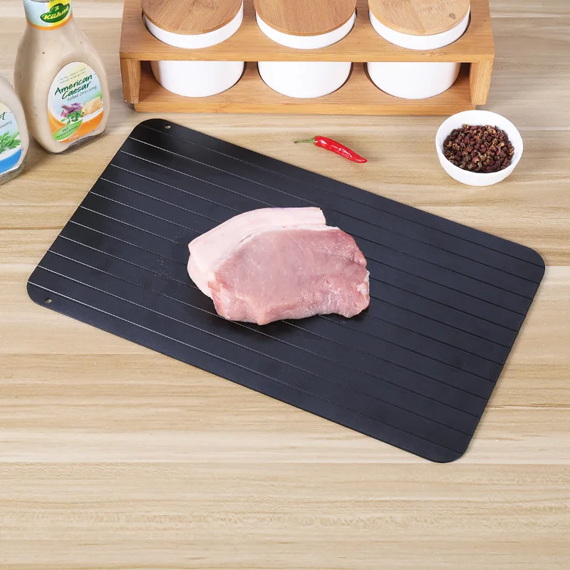 New Product Defrosting Trays Creative Aluminum Fast Thawing Plate