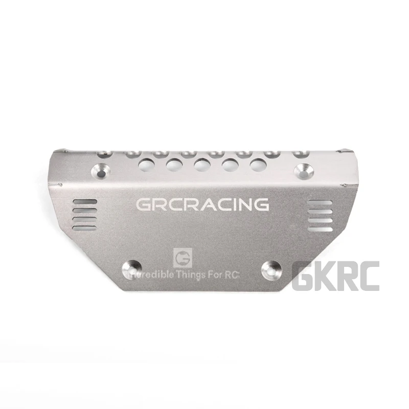 Gkrc металлический бампер из нержавеющей стали для 1/10 Rc Гусеничный автомобиль Traxxas Trx4 G500 Trx6 G63 защита шасси Нижняя защита
