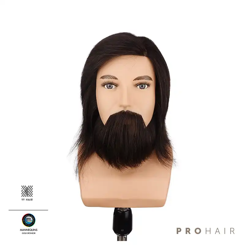 Prohair Omc Approved 17cm 7 100 Human Black Hair Competition