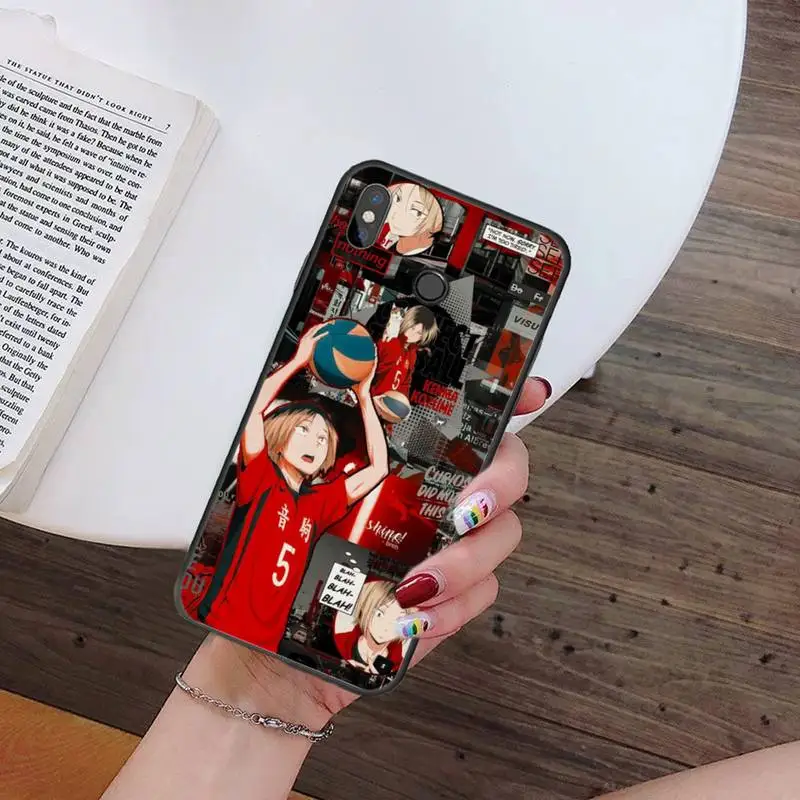 Haikyuu volleyball anime Japan Soft Phone Cover For Xiaomi Redmi Note 4 4x 5 6 7 8 pro S2 PLUS 6A PRO coque shell funda hull leather case for xiaomi Cases For Xiaomi